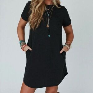 Three Bird Nest Classic Black Tee